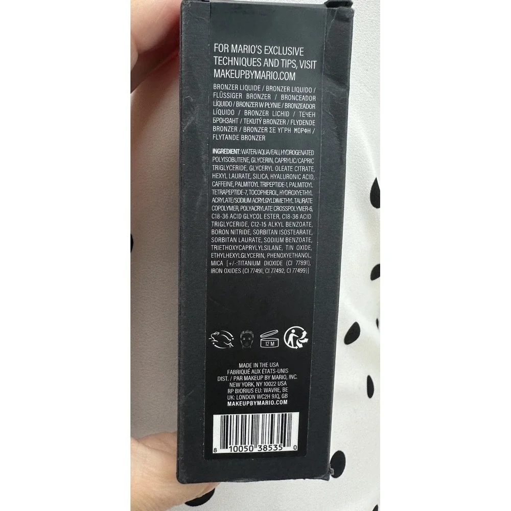 NIB: Makeup By Mario Softsculpt Bronzing & Shaping Serum in 